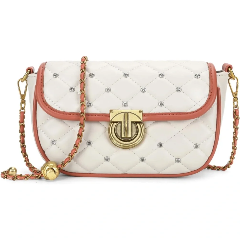 Quilted crossbody bag